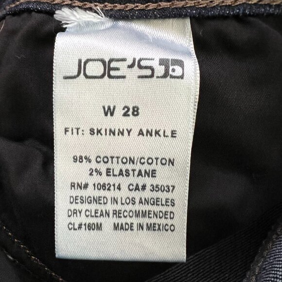 JOE’S JEANS “Katya” Skinny Ankle Fit - Blue - 28 - Picture 7 of 11